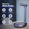 Automatic Water Pump with Tray USB Charging Water Dispenser Portable Water Bottle Pump for Gallon Facilites Kitchen Accessories