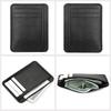 Short Ultra Thin Card Case Female Mini Multi-Card Fashion Bank Card Credit Card Holder Wallet Simple Pu Leather Card Holder