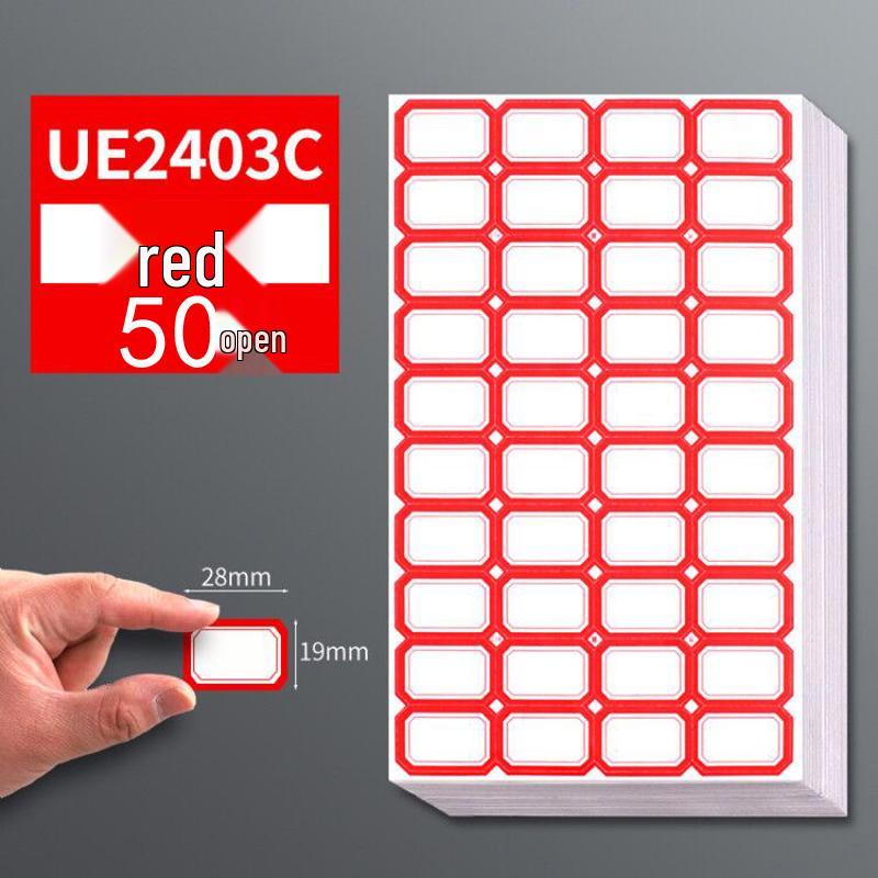 Roztomilé vodotěsné samolepicí poznámkové samolepky - Malé ručně psané štítky