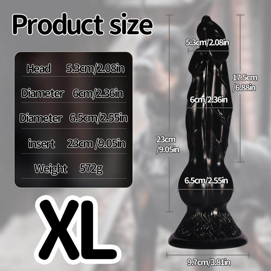J93 Cerberus Mostro Dildo Realistico Extra Large Pene di Cane Giocattolo Sessuale per Adulti per Donne Taglia Grande Fantasia