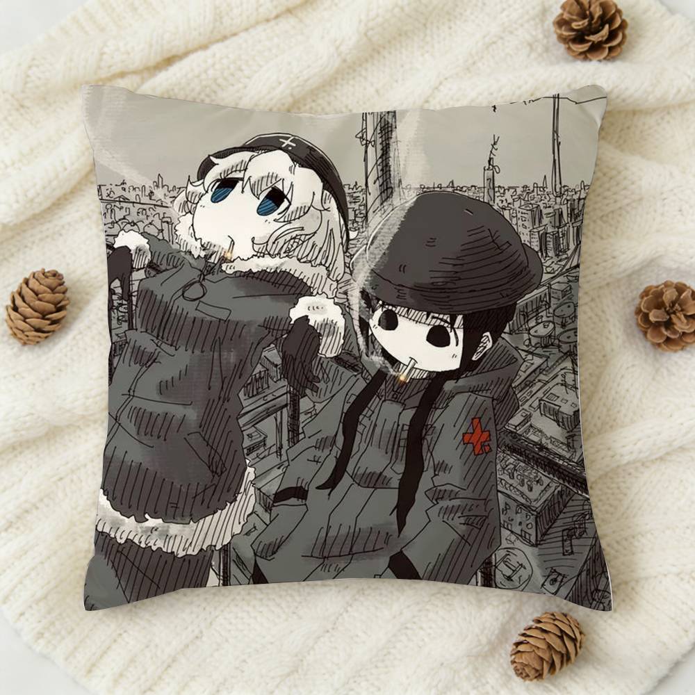 Girls Last Tour Doublesided Printed Square Decorative Cushion Cover for Sofa Living Room Home Decor