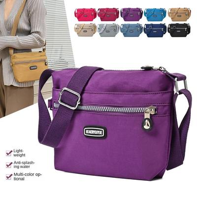 Nylon Frauen Messenger Taschen Kleine Geldbörse Schulter Tasche Weibliche Umhängetaschen 2024 Sommer Handtaschen Hohe Qualität Bolsa Tote
