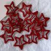 10 pieces per pack. New Red Star snap-on hair clips, summer hair clip set. Hair accessory. Lightweight and adorable.