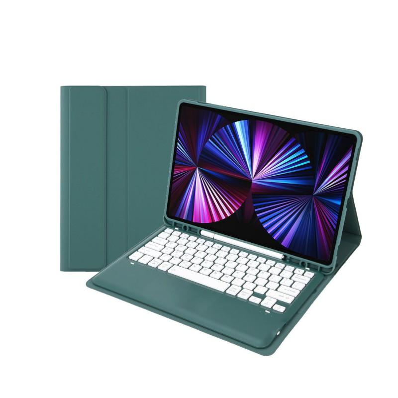 IPad Pro 12.9 Inch Case With Touch Keyboard Pencil Holder Bluetooth Cover 2020 2021