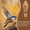 Wooden Portable Bird Whistle with Realistic Sound Simulation Decoy Caller Device for Hunting Watching Nature Enthusiasts Adults