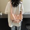 Hobo Bag für Damen, einfarbig, Umhängetasche, Schultertasche, Unterarmtasche