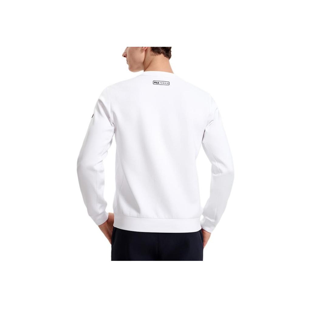 New FILA Sweatshirt Men's Jade White A11M313203F-WT