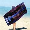 Personalized Sniper Skull Artwork Beach Towel Microfiber Beach Towel Thin Absorbent for Beach Swimming Yoga Bath Sports. 091072