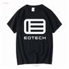 Hot Item Eotech Logo T Shirt Heavy Cotton  MANY COLORS Vintage Washed Stretched Designer Clothes Soft Casual Homme Streetwear