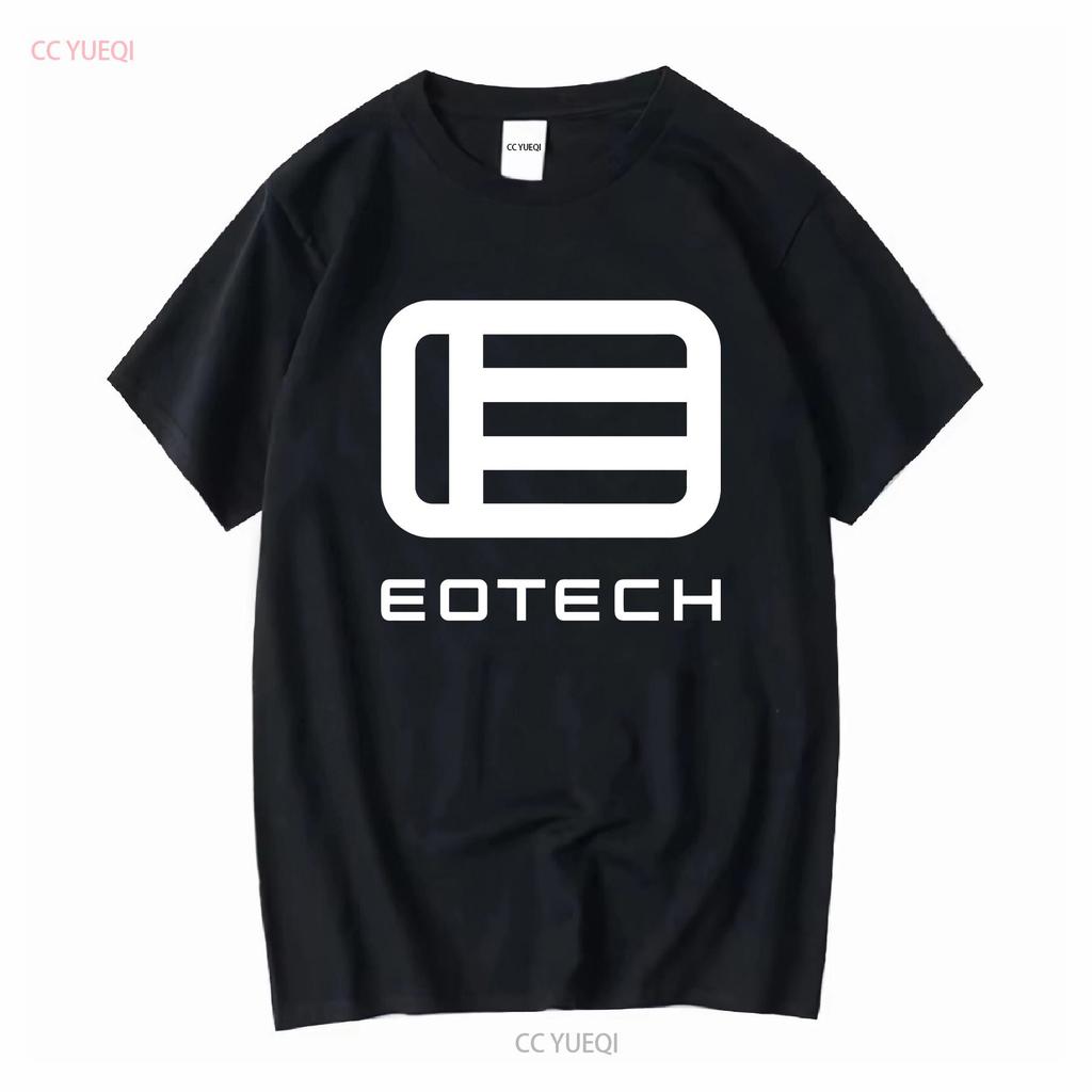 Hot Item Eotech Logo T Shirt Heavy Cotton MANY COLORS Vintage Washed Stretched Designer Clothes Soft Casual Homme Streetwear