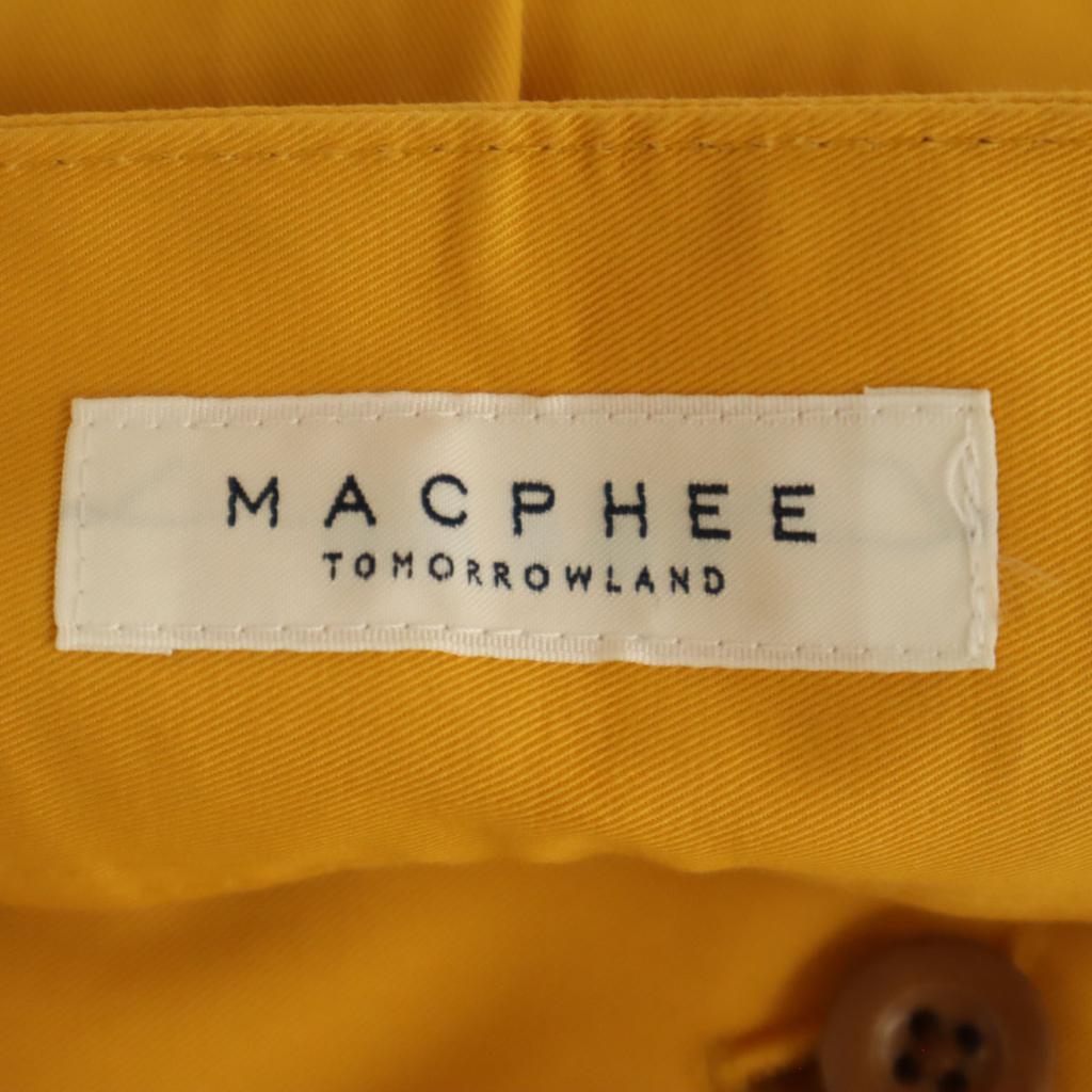 MACPHEE made in Japan Wide pants 34 Yellow TOMORROWLAND Women Used