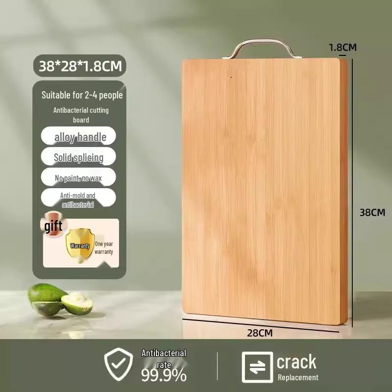 SPACEXPERT Antibacterial Bamboo Cutting Board