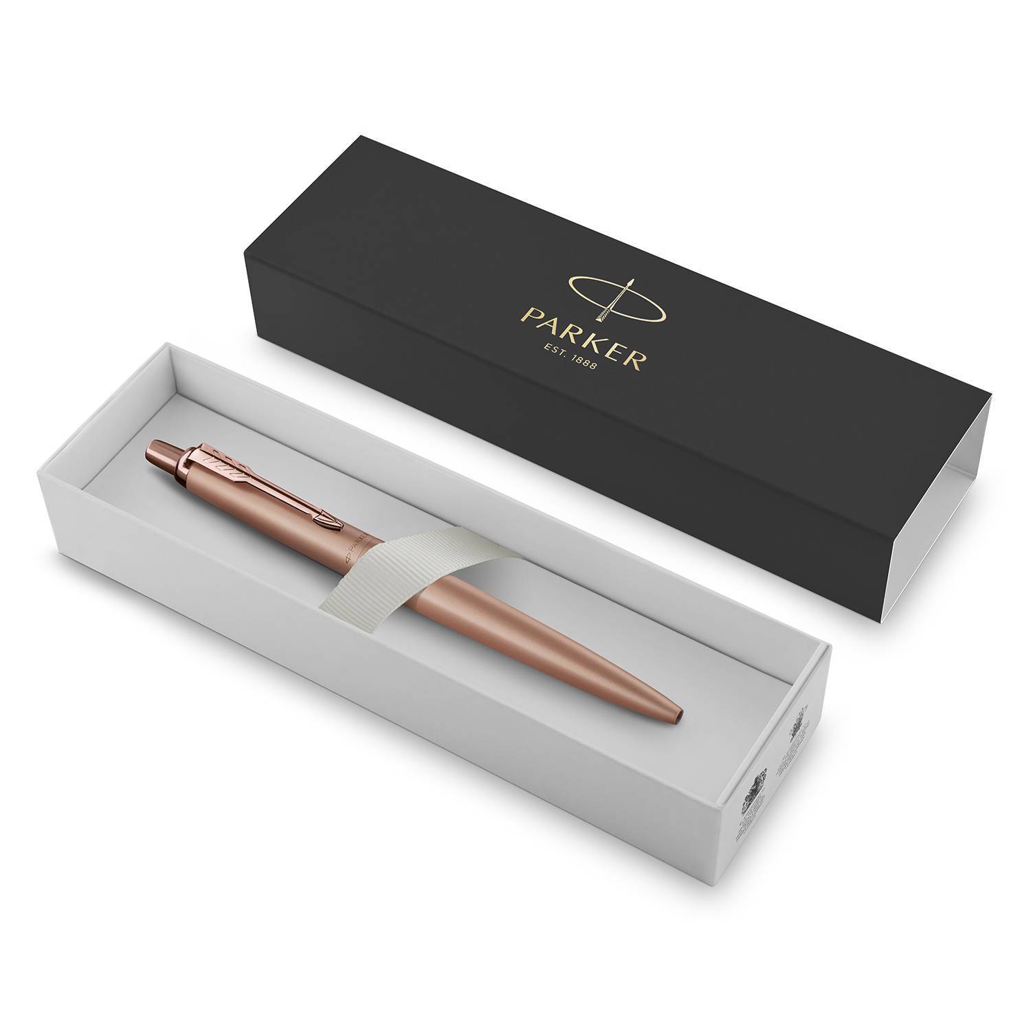 

Шариковая ручка Parker jotter Xl Monochrome Pink Gold Pgt Корпус rose Gold Steel Blue 2122755