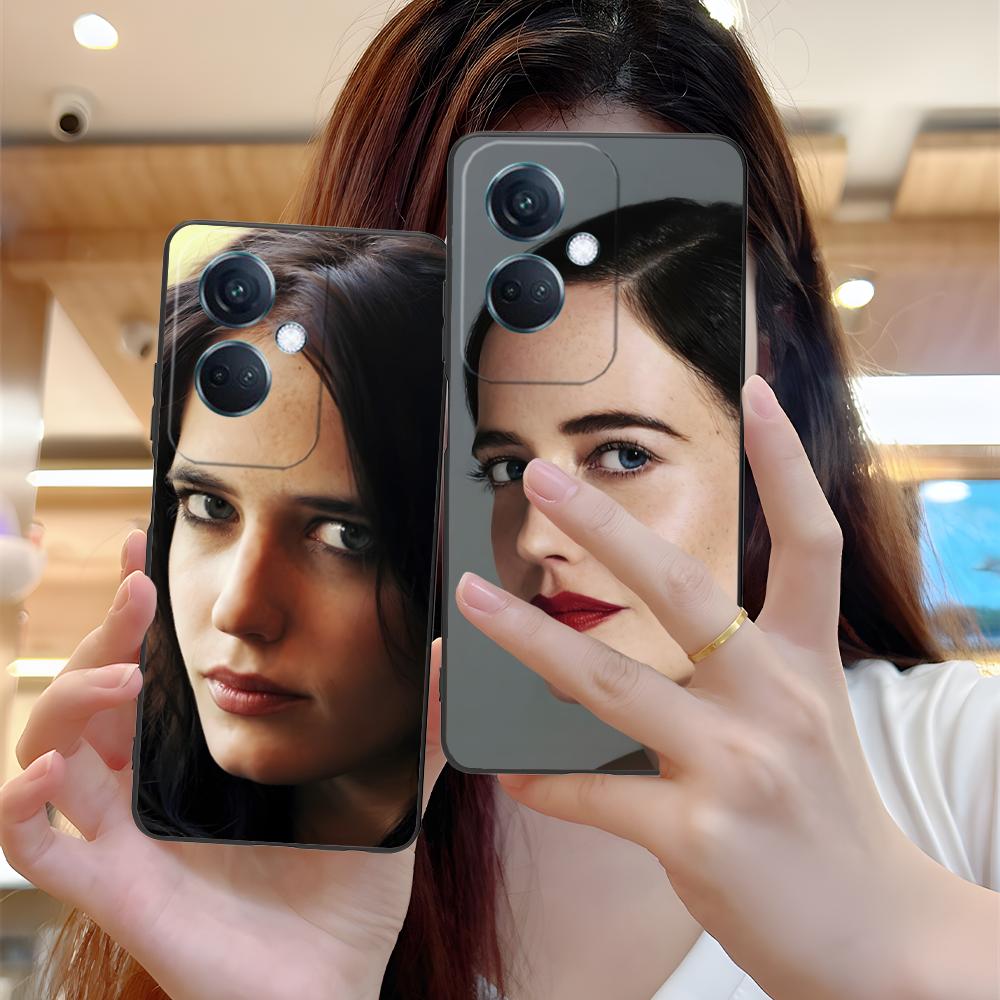 Eva Green Matte TPU Mobile Phone Case for OPPO Reno 14 13 12 11 10 9 8 7 6 5 F T Pro 5G Colorful Printing Cover