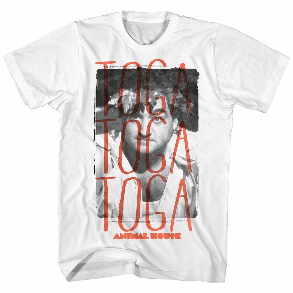 Animal House Toga Toga Toga White Adult T-Shirt S