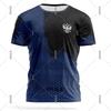 Russian National Emblem Print T-shirt Men Women Pride Street Fashion Round Neck Tee Shirts Russia CCCP Classic Essential Shirt