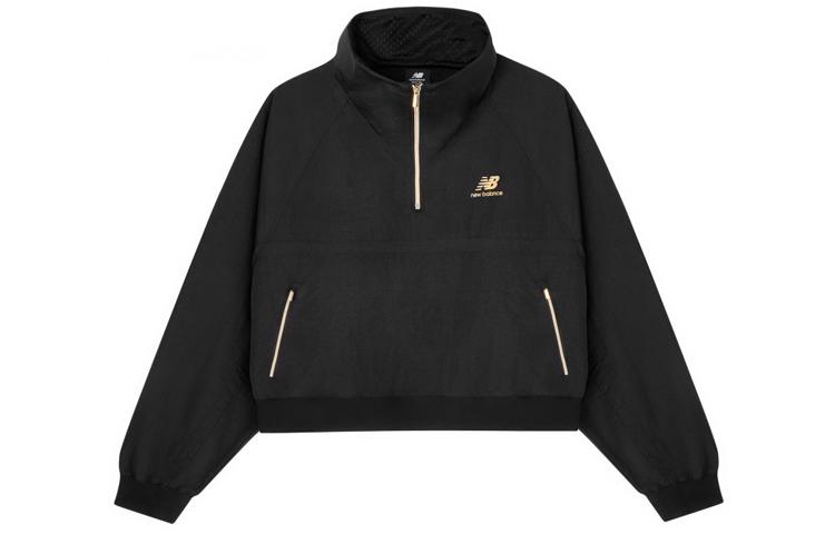 

New Balance Jackets Women s Black Stand Collar Moderate Other AWJ03501-BK XL