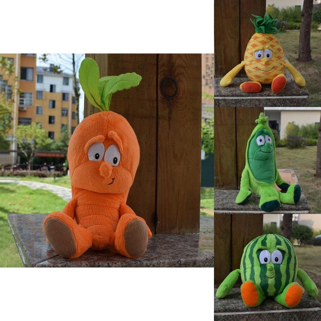 Soft Plush Vegetable Fruit Plants Stuffed Pillow Doll Gift For Kids
