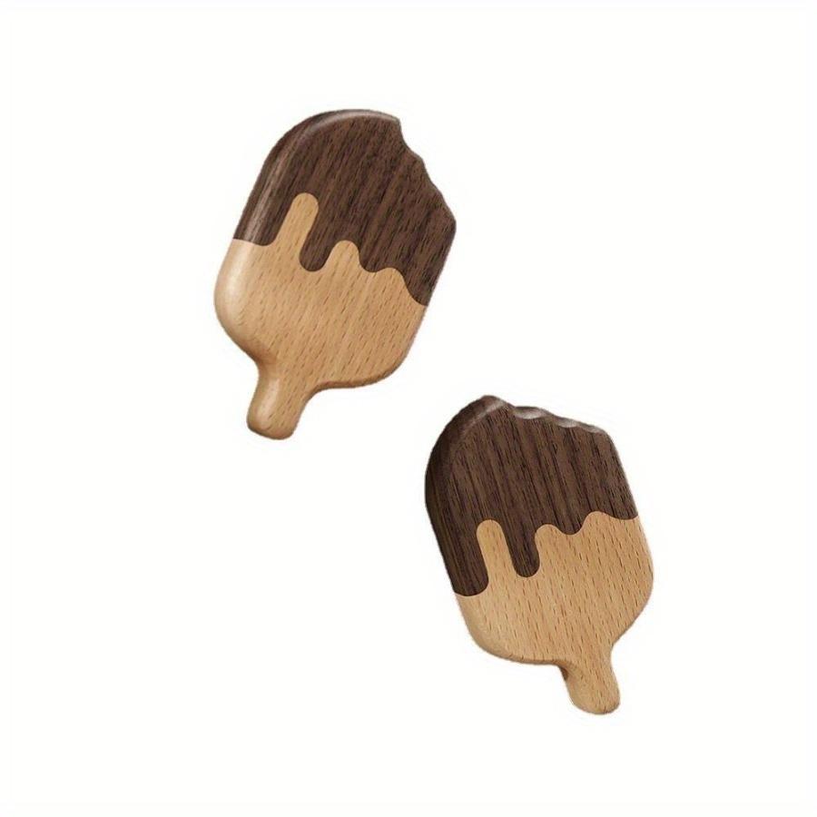 Creative Ice Cream Shaped Bottle Opener Convenient Beer Drink Bottle Opener Magnetic Decorative Refrigerator Sticker Bottle Opener