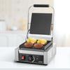 Commercial Panini Press Grill Sandwich Maker Griddle Plate 22x23 cm