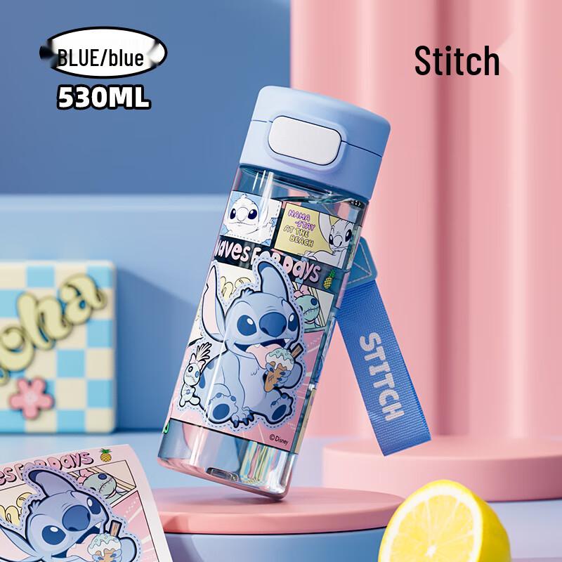 Disney Kids Plastic Direct-Drink Water Bottle