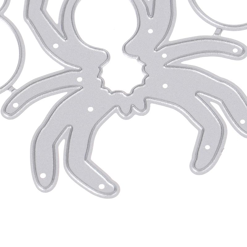 Metall-Stanzschablone Schmetterling & Geschenkbox – Für Basteln, Scrapbooking, Karten, Silberfarben