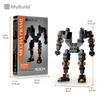 MyBuild 1001 Mecha Frame Building Blocks, Robot Base, Customizable Building Set, Compatible with Other Brands, Ages 12+
