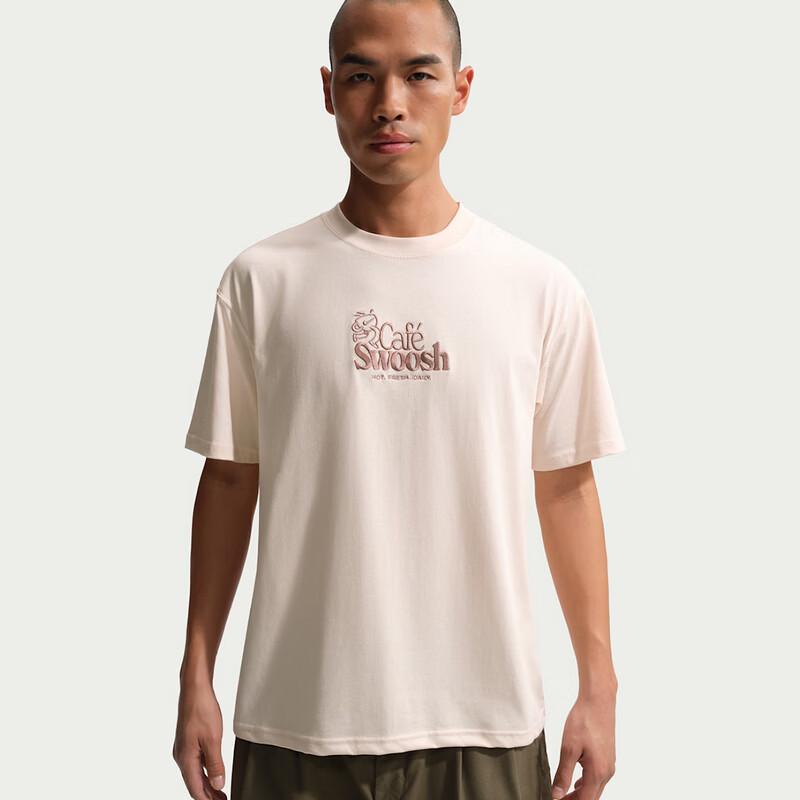 Nike Men s Embroidered Loose Fit Knit T-Shirt II3692 L