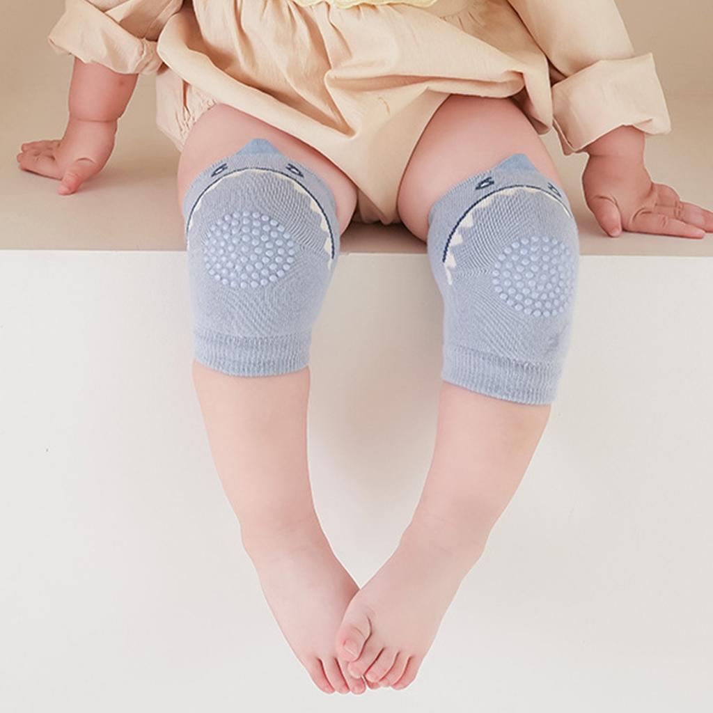 1 Pair Newborn Knee Support Protector Baby Knee Pad Safety Crawling Knee Cushion Protector for Infant Toddlers 1-3 Years
