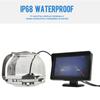 Car Rear View Camera Wide Degree  4.3" TFT LCD Display or Monitor Waterproof Night Vision Reversing Backup 2In1 Parking Revere