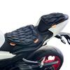 Motorcycle Seat Cushion, Breathable Pressure Relief Seat Cover, Shock Absorbing Pad for Long Rides L