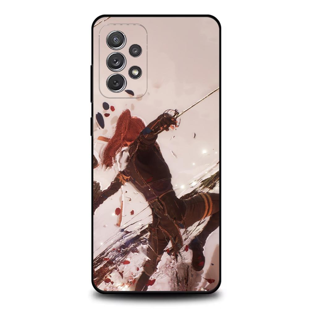Game C-Clair Obscur Expedition 33 Phone Case For Samsung S25,S24,S21,S22,S23,S30,Ultra,S20,Plus,Fe,Lite,Note,10,9,5G Black Cover
