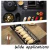 6pcs Japanese Ceramic Chopstick Holders Rack With Floral Patterns Spoon Fork Tableware Ornament Pen Holder Table Decor