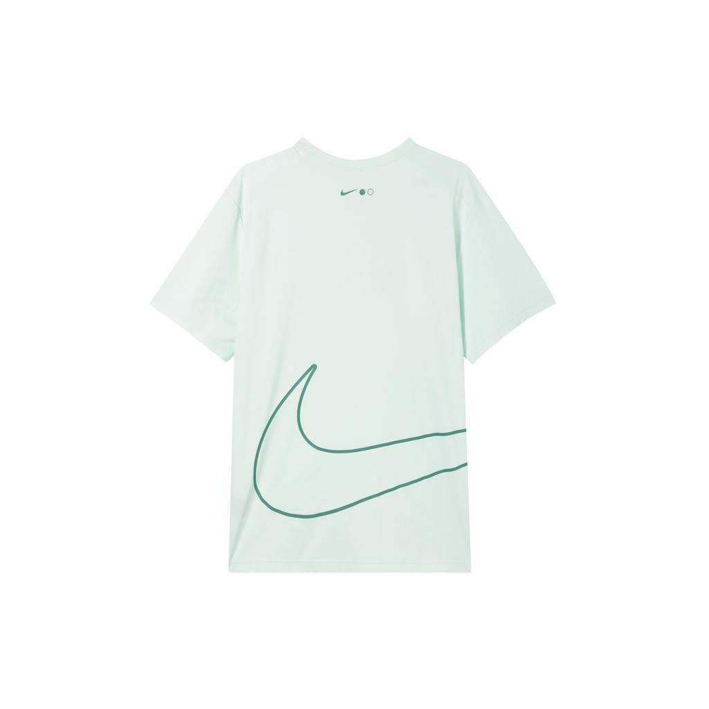 Nike Hyverse UV Protection Logo Print Round Neck Short Sleeve T-Shirt Men Tops Coastal HF4635-394