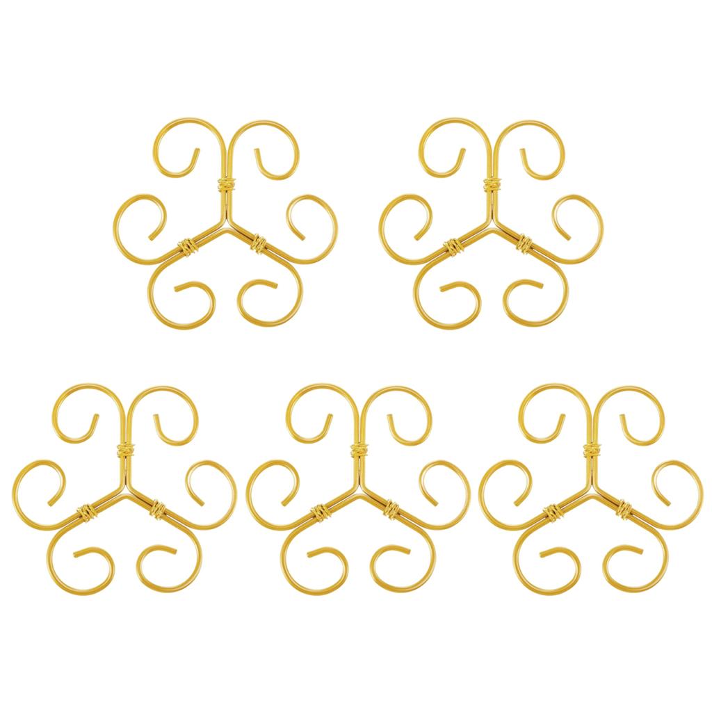 Monstera Plant Support Reusable Coated Iron Stem Holder Flower or Heart Shaped Stabilizer Climbing Plants Stem Support for Indoor Outdoor Plants