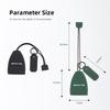 Car Logo Keychains Selected Suede Leather Car Key Bag For Mercedes Benz AMG Smart Fortwo 451 450 453 EQ Forfour Coupe Cabrio 451