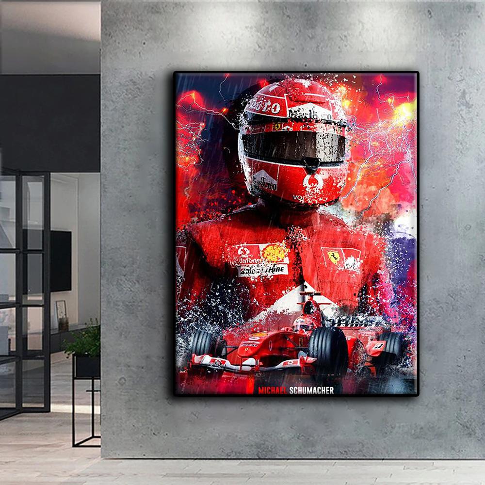 5D-Diamantgemälde zum Selbermachen, F1-Rennfahrer, Kreuzstich, Diamant-Kunst, Stickerei, Mosaik, Heimdekoration