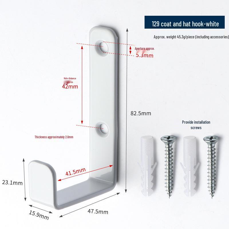 Wall-Mounted Surfboard, Bodyboard & Skateboard Metal Hanger Bracket