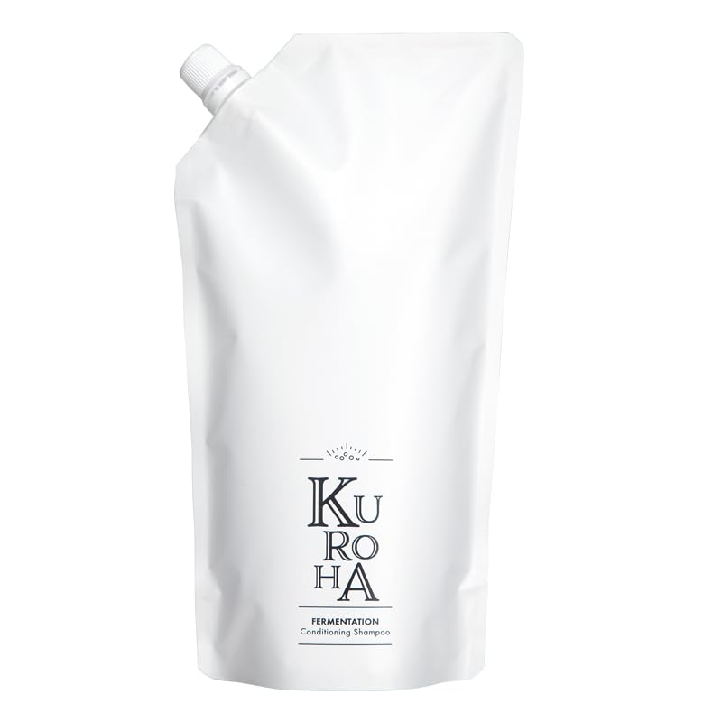 

time OFF coupon KUROHA Fermented black hair shampoo refill organic hematin fulvic acid shampoo [Limited 10% included] 380ml/1 bottle, [All-in-one
