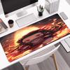 Demon Slayer Theme Mouse Pad, Non Slip Rubber Base, Multifunctional Office & Home Decor, Perfect for Workspace Personalization.