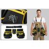 Heavy Duty Oxford Tool Belt With Multiple Functional Pockets Adjustable Waist Strap For Carpenters Home Repair Work