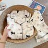 Sommer neue Pyjamas Damen kurzärmelig Shorts dünne Wolkenbaumwolle Cartoon niedlich große Größe Koreanische Version Loungewear