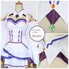 Re:Zero - Starting Life in Another World Emilia Cosplay Costume for Women Anime Cosplay Outfit