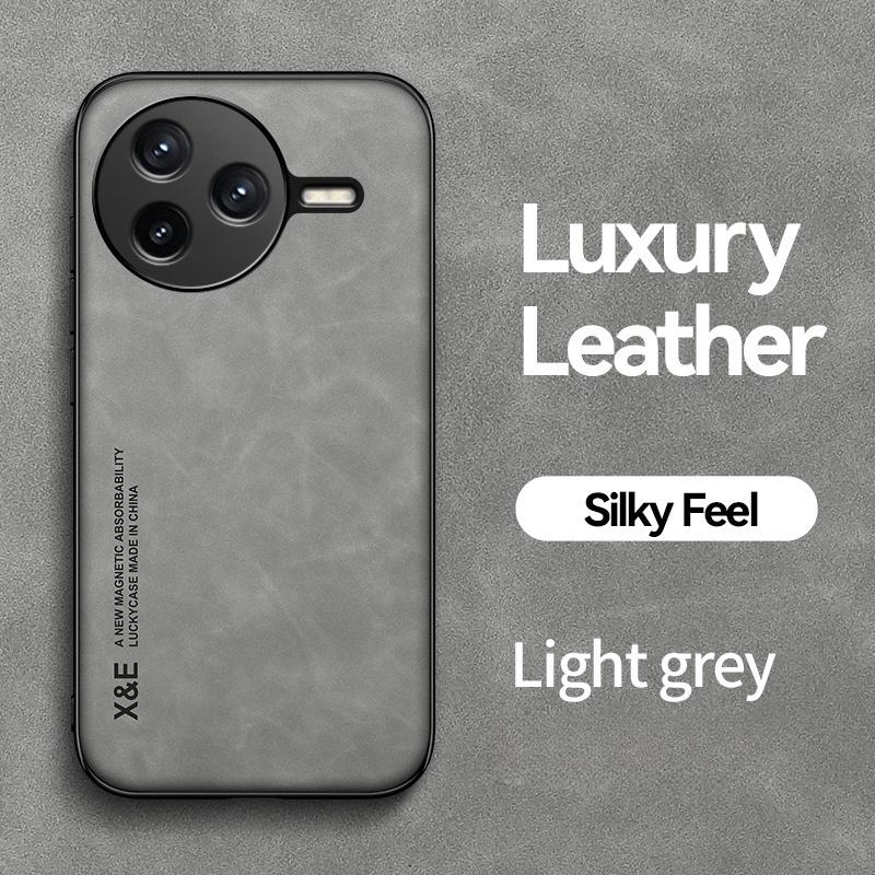 Funda For Xiaomi Poco F7 Pro 5G Case for Poco F7 Ultra F6 X6 X7 M6 M7 Pro C65 C71 C75 4G Soft Frame Leather Magnetic Back Cover