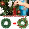 12pcs Artificial Christmas Glitter Berries Stems Xmas Tree Wreath DIY Decor