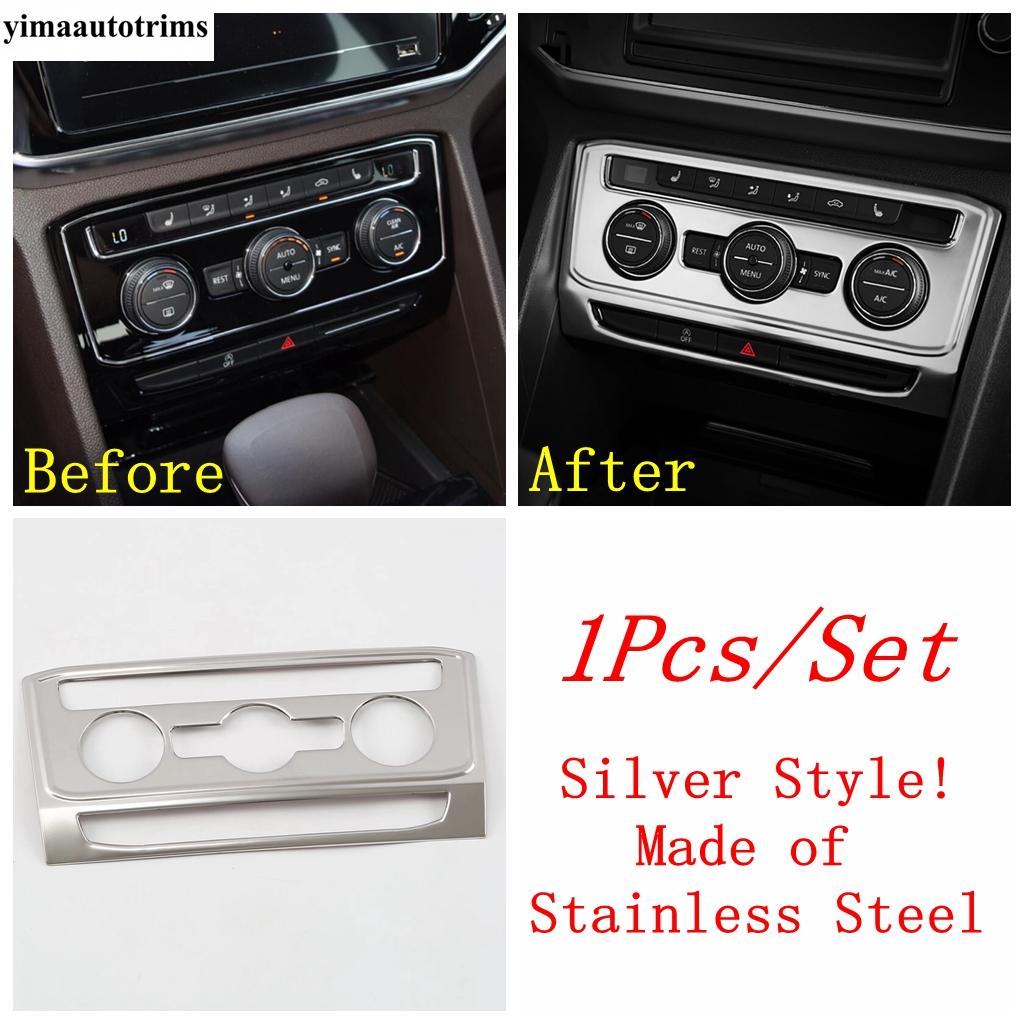 AC Air Window Lift Head Light Lamp Gear Panel Rest Pedal Cover Trim Accessories For VW Volkswagen Atlas / Teramont 2017 -