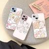 Cute M-Mikko I-Illustrations Tempered Glass For Iphone 14 13 12 11 Pro Mini XS MAX 14Plus X XS XR Cover