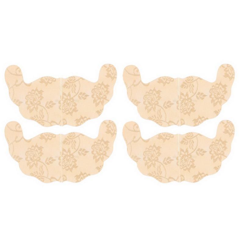 2 Pairs Women Self Adhesive Bra Strapless Large Size Backless Bra Sexy Lace Push Up Underwear Invisible Bra