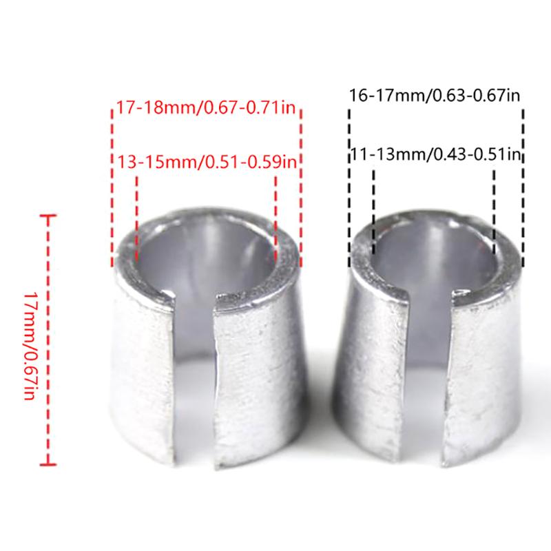 2 шт. Адаптеры клемм автомобильного аккумулятора, переходники, проставки для ремонта положительной и отрицательной клемм