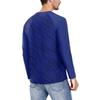 Men's Fashion Printed Raglan Long Sleeve Sports Top